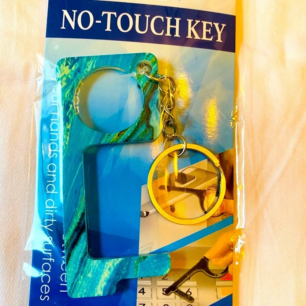 Touchless key for ATM and open doors.keychain